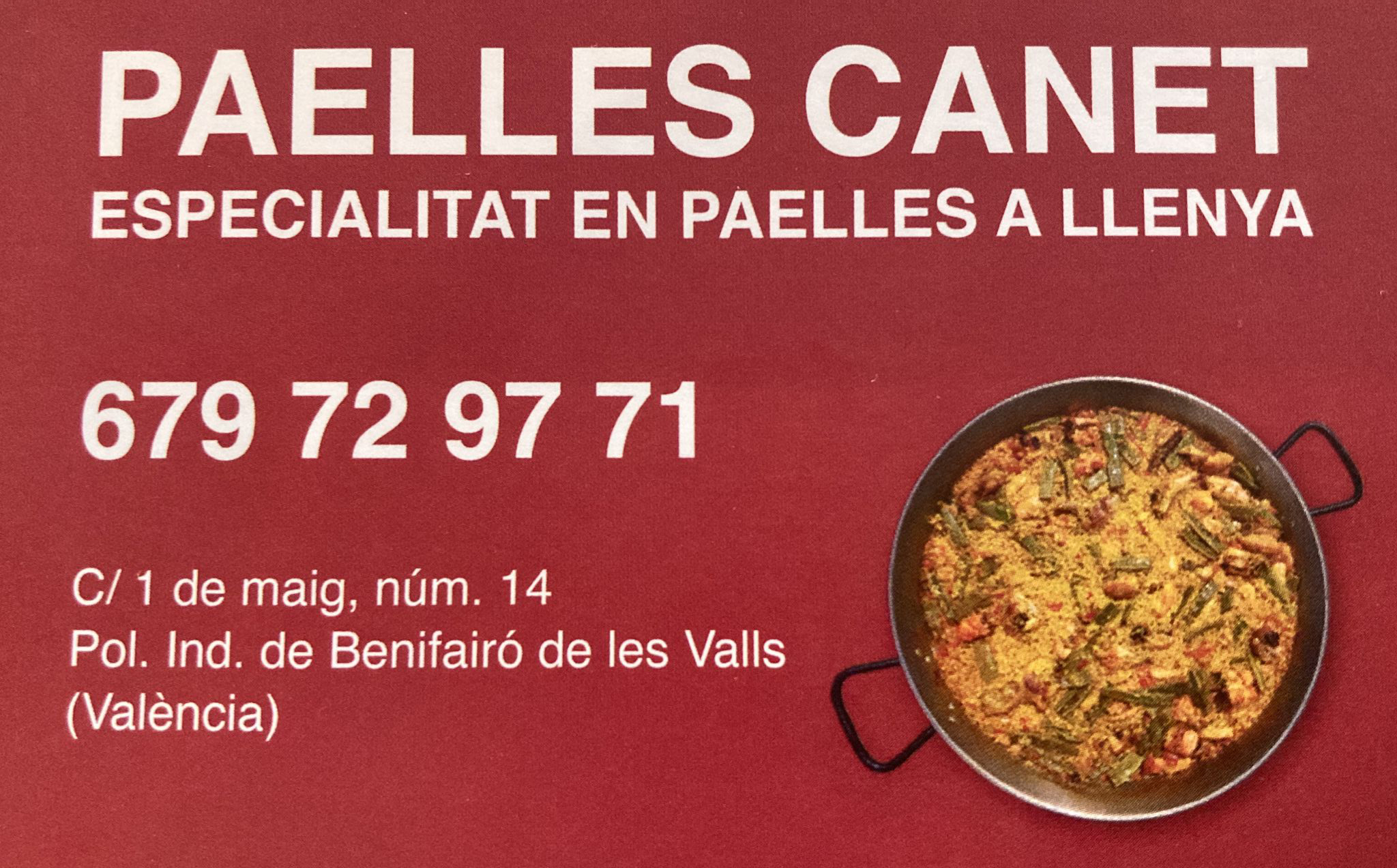 PAELLES CANET