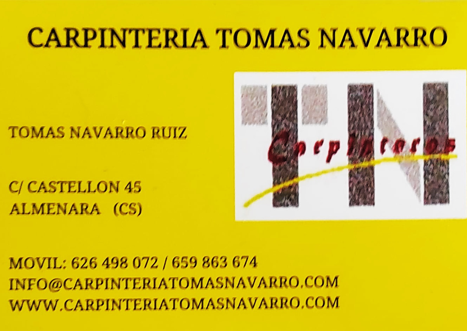 CARPINTERIA TOMAS NAVARRO